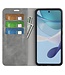 SoFetch Grijs Magnetisch Zacht Bookcase Hoesje voor de Motorola G53