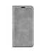 SoFetch Grijs Magnetisch Zacht Bookcase Hoesje voor de Motorola G53
