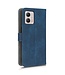 SoFetch Blauw RFID Modern Bookcase Hoesje voor de Motorola G53