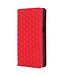 SoFetch Rood Ruiten Bookcase Hoesje voor de Motorola G53
