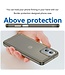 SoFetch Transparant / Grijs Valbestendig TPU Hoesje voor de Motorola G53
