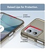 SoFetch Transparant / Grijs Valbestendig TPU Hoesje voor de Motorola G53