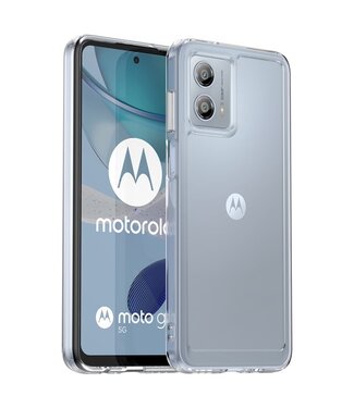 SoFetch Transparant Valbestendig TPU Hoesje Motorola G53