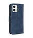 SoFetch Blauw Pasjeshouder Bookcase Hoesje voor de Motorola G53