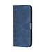 SoFetch Blauw Elegant Bookcase Hoesje voor de Motorola G53