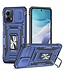 SoFetch Navy Blauw Lensbescherming Houder Hybride Hoesje voor de Motorola G53