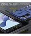 SoFetch Navy Blauw Lensbescherming Houder Hybride Hoesje voor de Motorola G53
