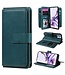 SoFetch Groen Elegant Bookcase Hoesje voor de Motorola G53