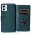 SoFetch Groen Elegant Bookcase Hoesje voor de Motorola G53