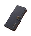 Khazneh Blauw RFID Knopen Bookcase Hoesje voor de Motorola G73
