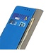 SoFetch Blauw Modern Bookcase Hoesje voor de Motorola G73