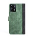 SoFetch Groen Twee kleuren Bookcase Hoesje voor de Motorola G73