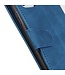 Khazneh Blauw Retrostijl Bookcase Hoesje voor de Motorola G73