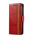 CASENEO Rood Klassieke Bookcase Hoesje voor de Motorola G73