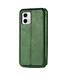 SoFetch Groen Ruiten Bookcase Hoesje voor de Motorola G73