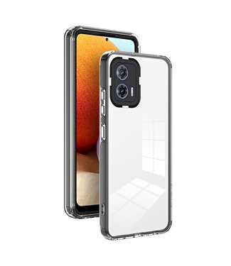 SoFetch Zwart Glanzend 2-in-1 Hoesje Motorola G73