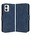 SoFetch Blauw Pasjeshouder Bookcase Hoesje voor de Motorola G73