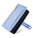 SoFetch Blauw Portemonnee Bookcase Hoesje voor de Motorola G73