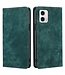 SoFetch Groen RFID Elegant Bookcase Hoesje voor de Motorola G73