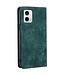 SoFetch Groen RFID Elegant Bookcase Hoesje voor de Motorola G73