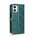 SoFetch Groen Stippen Bookcase Hoesje voor de Motorola G73