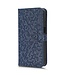 SoFetch Donkerblauw Stippen Bookcase Hoesje voor de Motorola G73