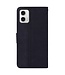 SoFetch Zwart Geometrisch Bookcase Hoesje voor de Motorola G73