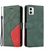 SoFetch Groen S-Design Bookcase Hoesje voor de Motorola G73