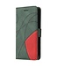 SoFetch Groen S-Design Bookcase Hoesje voor de Motorola G73
