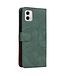 SoFetch Groen S-Design Bookcase Hoesje voor de Motorola G73