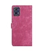 SoFetch Rose Zacht Bookcase Hoesje voor de Motorola G73