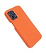 SoFetch Oranje Litchee Hybride Hoesje voor de Motorola G73