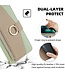 SoFetch Saliegroen Portemonnee Stijlvol Bookcase Hoesje voor de Motorola G73