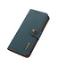 Khazneh Groen RFID Knopen Bookcase Hoesje voor de Nokia C32