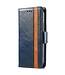 CASENEO Donkerblauw RFID Zakelijk Bookcase Hoesje voor de Nokia C32