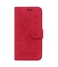 SoFetch Rood Rozen Bookcase Hoesje met Polsbandje voor de Nokia C32