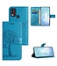 SoFetch Blauw Boom Bookcase Hoesje met Polsbandje voor de Nokia C32