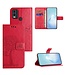 SoFetch Rood Boom Bookcase Hoesje met Polsbandje voor de Nokia C32
