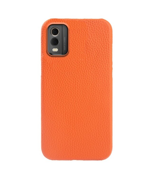 SoFetch Oranje Litchee Hybride Hoesje voor de Nokia C32