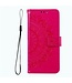 SoFetch Rose Mandala Bookcase Hoesje met Polsbandje voor de Nokia C32