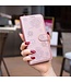 SoFetch Roze Klavertjes Bookcase Hoesje voor de Nokia C32
