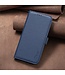Binfen Blauw Elegant Bookcase Hoesje voor de Nokia C32