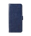 Abeel Blauw Glad Bookcase Hoesje voor de Asus Zenfone 10