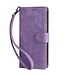 SoFetch Paars RFID Zakelijk Bookcase Hoesje met Polsbandje voor de Asus Zenfone 10