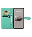 SoFetch Groen Mandala Bookcase Hoesje met Polsbandje voor de Asus Zenfone 10