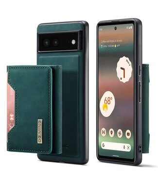 Dg. Ming Groen Pasjeshouder Houder 2-in-1 Hoesje Google Pixel 6a