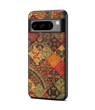 SoFetch Kleurrijk Bloemen Hybride Hoesje Google Pixel 6a