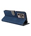SoFetch Blauw RFID Glad Bookcase Hoesje voor de HTC U23 Pro
