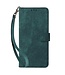 SoFetch Groen RFID Glad Bookcase Hoesje voor de HTC U23 Pro