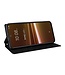 SoFetch Zwart Ruiten Bookcase Hoesje voor de HTC U23 Pro